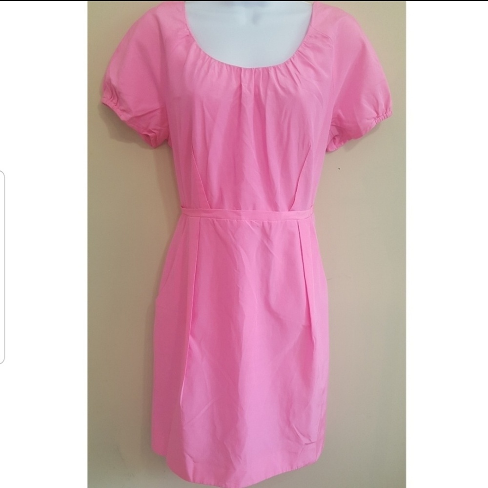 J. Crew silk blend dress with pockets